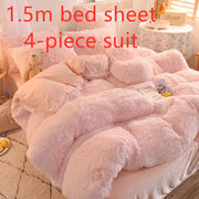 Mink velvet crystal velvet four-piece bedding