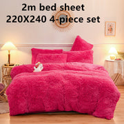 Mink velvet crystal velvet four-piece bedding