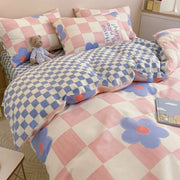 Washed Cotton Four-piece Bedding Set