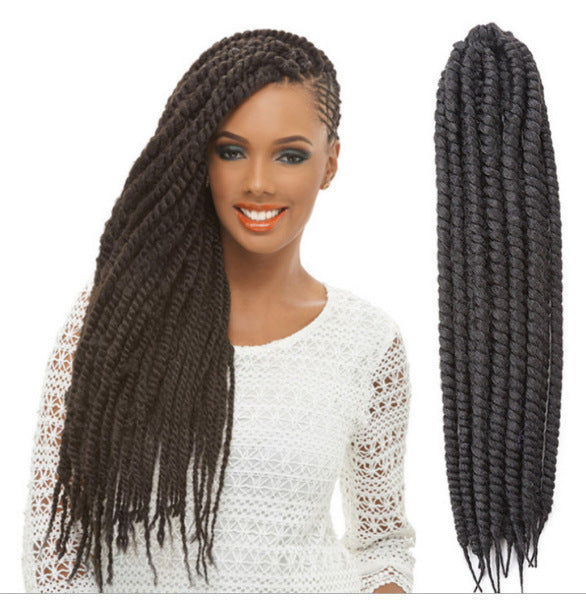 Women's Fashion Simple Dirty Braid Wig