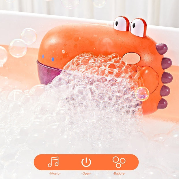 Musical Floating Bathtub Toy with Lights & Automatic Bubbles