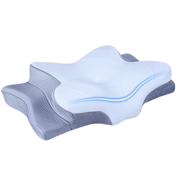 Memory Foam Cervical Pillow - Neck & Shoulder Pain Relief, Ergonomic Contour Pillow for Side, Stomach & Back Sleepers